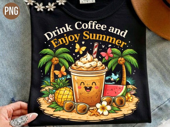 Drink Coffee Enjoy Summer Beach PNG: A Practical Guide for Digital Designers