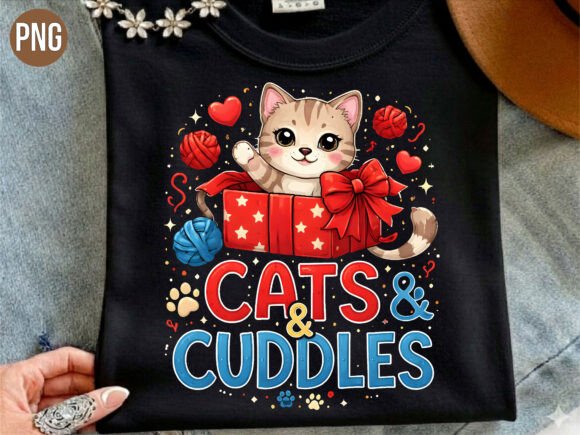 Embracing Whimsy: The Versatility of Cute Cat Cuddles Gift Box Art