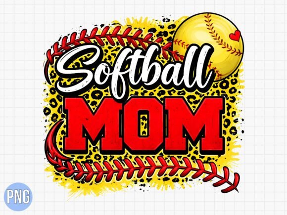 Leopard Print Softball Mom Sports PNG: A Guide to Digital Design for Creators