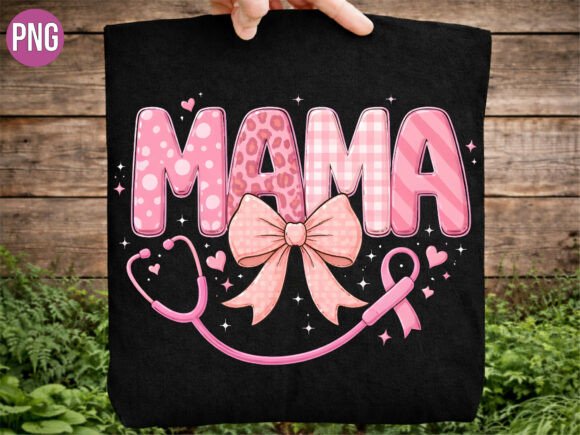 Mama Stethoscope Pink Nurse Bow T-shirt: A Strategic Asset for Niche Branding and Creative Merchandising