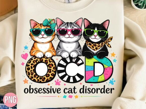 Obsessive Cat Disorder Funny Kitten PNG: A Guide for Creators