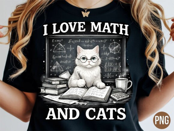 Unleashing Creativity with the I Love Math and Cats Teacher Books PNG